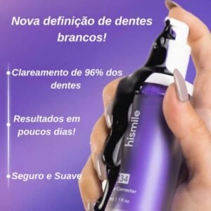 V34 Purple: Hismile V34 clareador dental