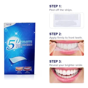 Tira de clareamento dental 5d