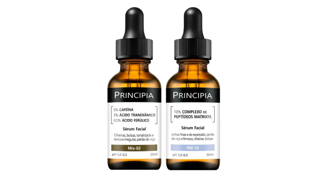 5 Pilares de uma rotina de skincare para uma pele madura com 5 séruns da Principia