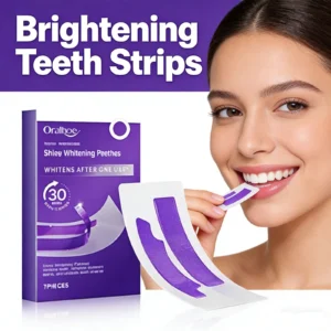Tiras de clareamento de dentes roxo Oralhoe: Strips v34 Oralhoe